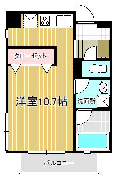 堀越ビルの間取り|間取りです。