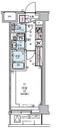 リヴシティ成増ミュジオの間取り|間取りです。