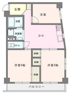 【間取り】 | ロイヤルハイツ吉岡Ａ | 間取りです。