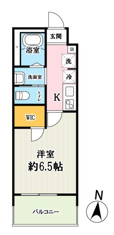 ファミール草加の間取り