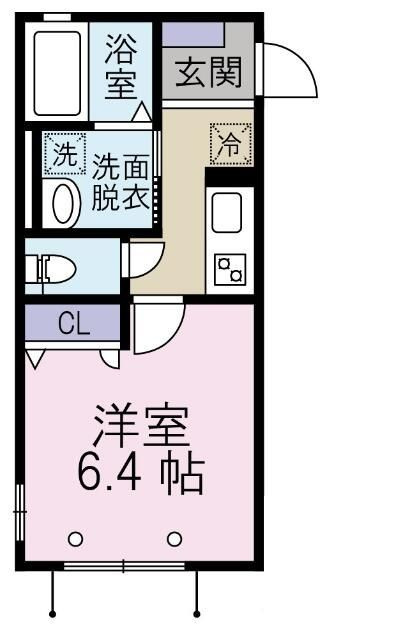 カトル　フィーユの間取り|間取りです。
