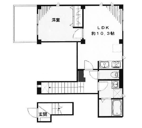 ソラーナ新宿の間取り|間取りです。