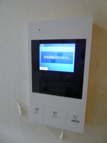 TVモニター付きインターホンでオートロックの解除が出来ます♪