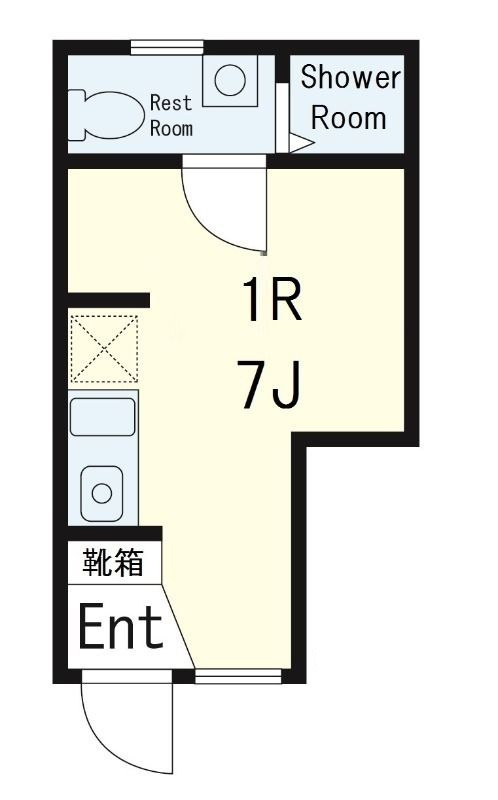 ディアコート神楽坂の間取り|間取りです。
