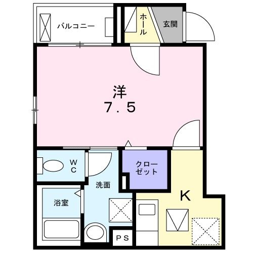 コンフォートの間取り|間取りです。
