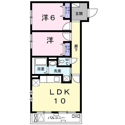 Ｍ－グラン新井薬師の間取り|間取りです。