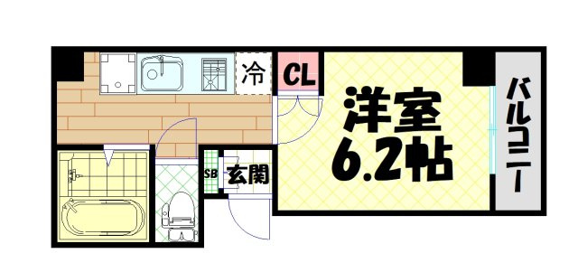 【間取り】 | リバティ桜川
