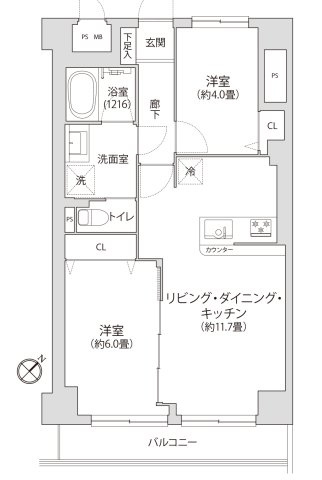 【間取り】 | サンコート大通り公園