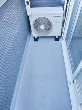 ブリエラクティⅢのバルコニー
