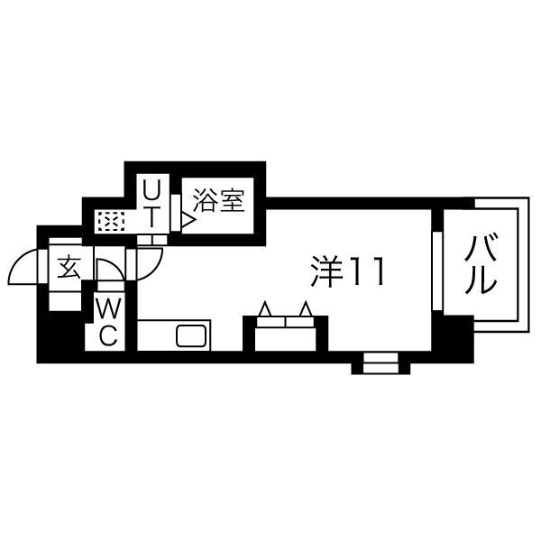 FRONT FIELD Tennojiの間取り