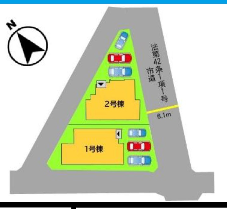 福岡市南区曰佐５丁目の新築一戸建の区画図