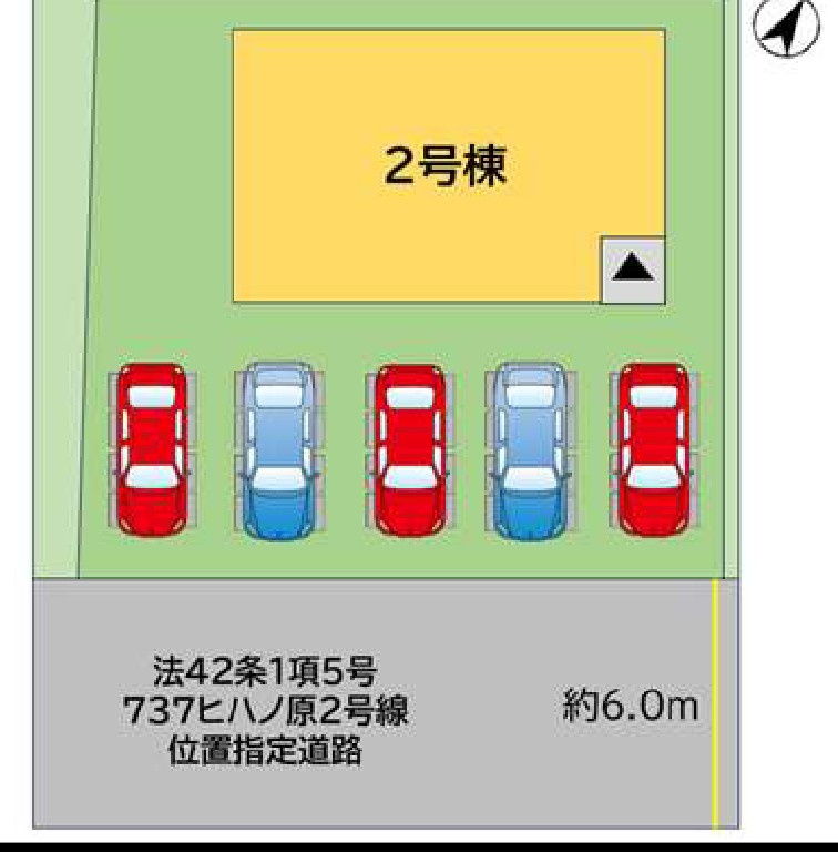 糟屋郡須惠町大字植木の新築一戸建の区画図