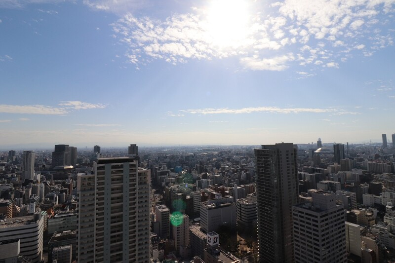 大阪ひびきの街ザ・サンクタスタワーの展望