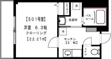 パールマンションＩＳの間取り