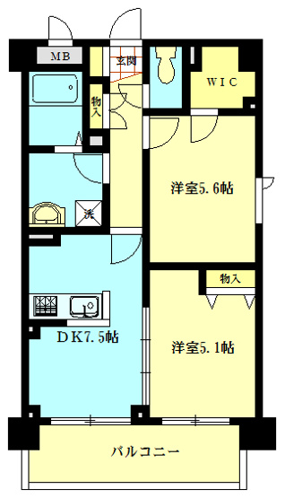 【間取り】 | プランドール大船