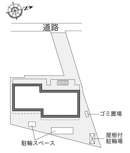 レオパレス東淡路の間取り