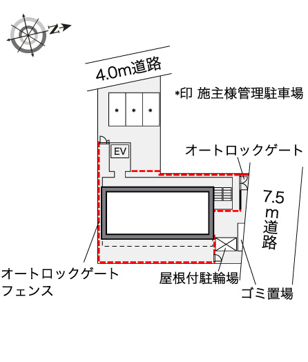 レオパレスリンカの間取り