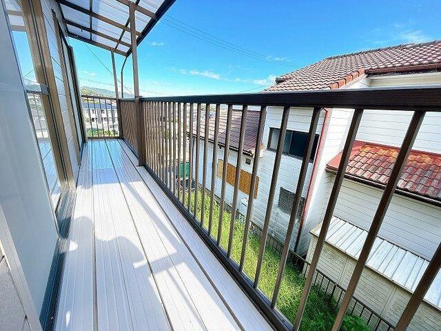 中古戸建て）小牧市本庄２５８８－９５のバルコニー|バルコニー「日当たり良好です…
