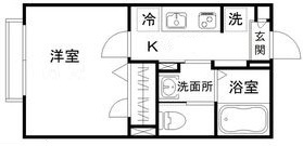 ＡＣコモドの間取り|間取りです。