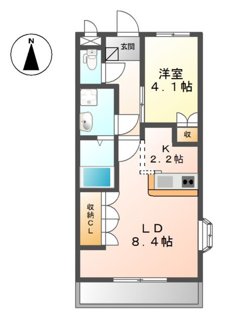 ミストラルの間取り