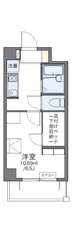 【間取り】 | レオパレス道頓堀