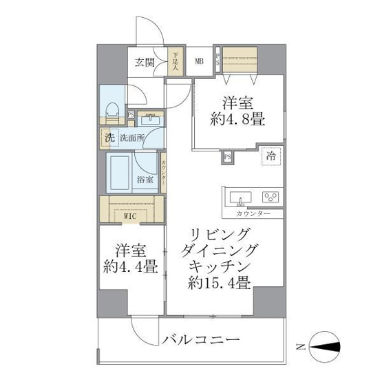 【間取り】 | デュオフラッツ葛西