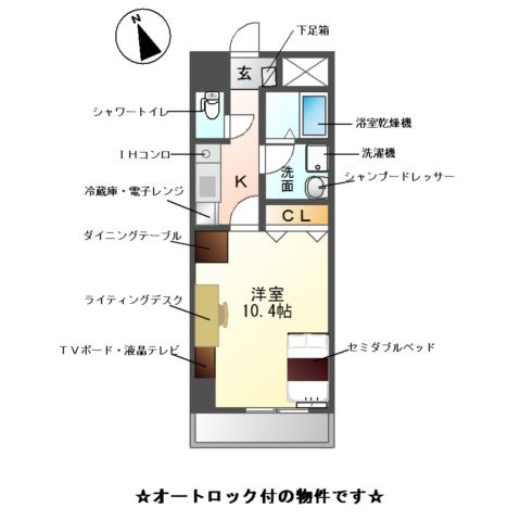 Ｍ-ｓｔａｇｅ　Ａｏｉの間取り