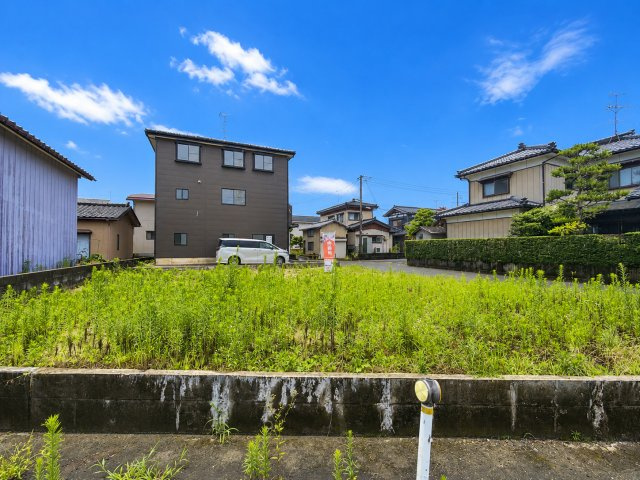 新発田市御幸町３丁目の売地の外観