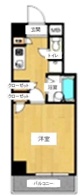 プライムアーバン亀戸の間取り|反転タイプ