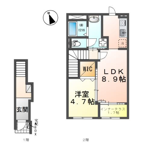 セレーノMKの間取り
