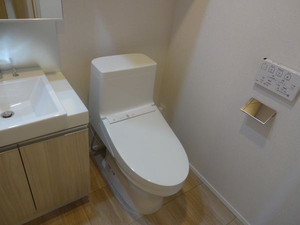 LUMEED大島のトイレ|落ち着いたトイレです