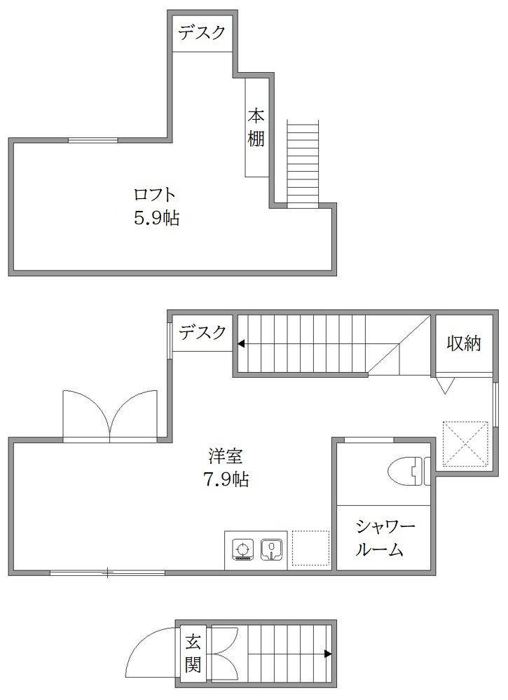 My Style KOIWAの間取り