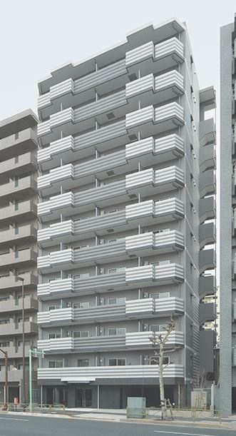 プレミアムキューブ大森本町の外観|落ち着いた雰囲気の外観です