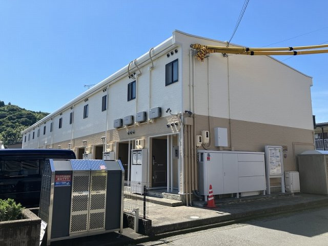 レオパレスオータム　Ⅱの外観|落ち着いた雰囲気の外観です