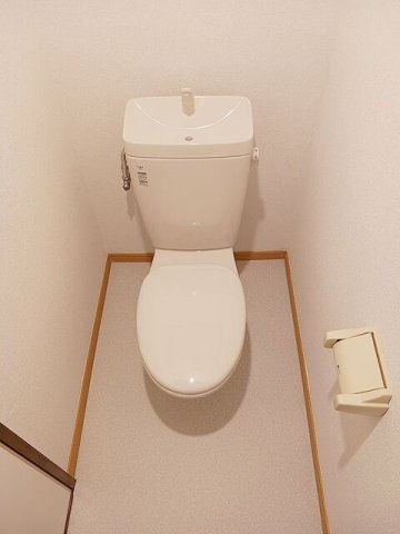 エルディムＯＨＳＨＩＭＡのトイレ|清潔感のあるトイレです