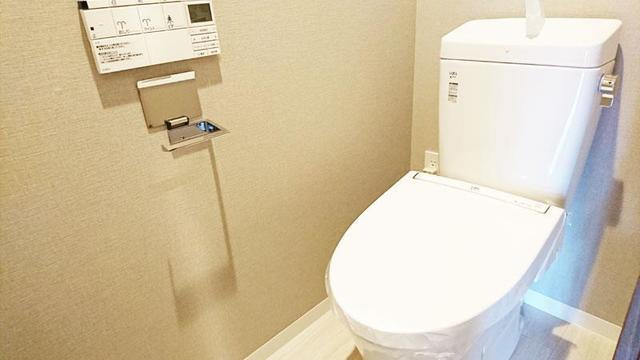 アンソレイユ代々木のトイレ|コンパクトで使いやすいトイレです