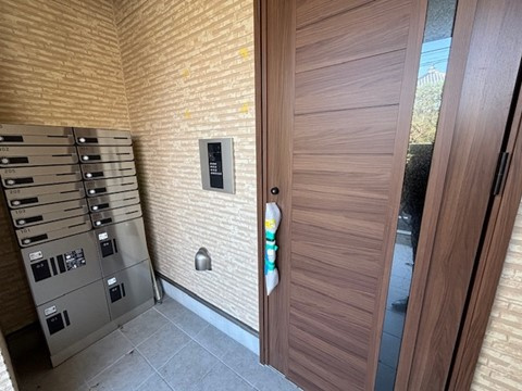 グラン・キャメル東宮原のエントランス|毎日通るエントランスはこのようになっています