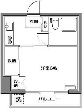 ビジョンコーポの間取り