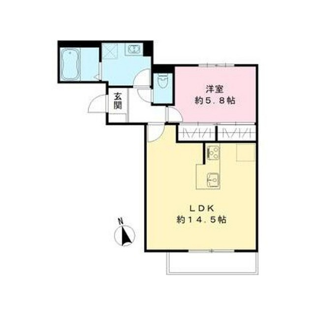 ユアメゾン北一色の間取り