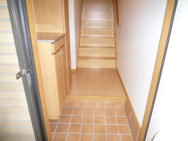 ソフテイル　Ａの玄関|きれいな玄関です