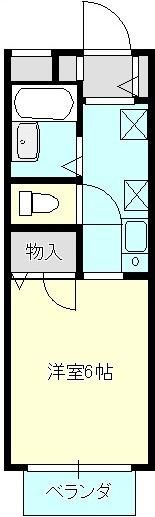 ハイツ湘南の間取り