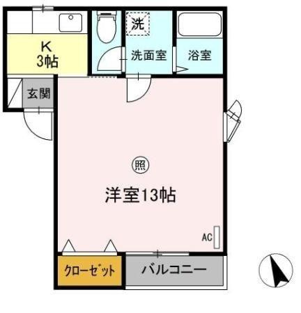 【間取り】 | ハイツジュネス