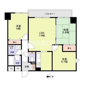【間取り】 | 【仲介手数料0円】エクラ桂駅前