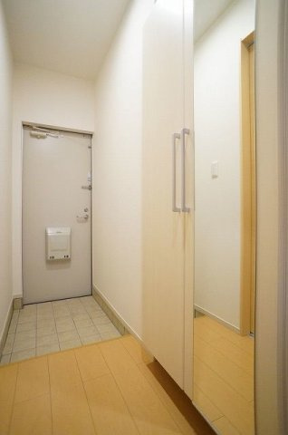 ウィンドワードＢの玄関|シンプルで使いやすい玄関です