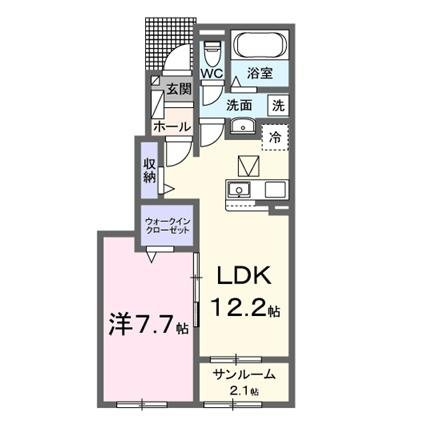 草深アパートⅣの間取り