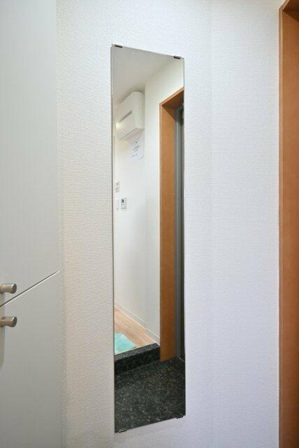 スカイコート神楽坂弐番館の玄関
