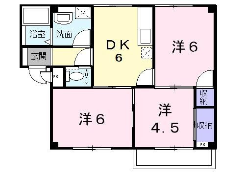 エスポアールコートの間取り