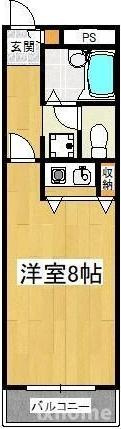 メゾンシャルマンの間取り