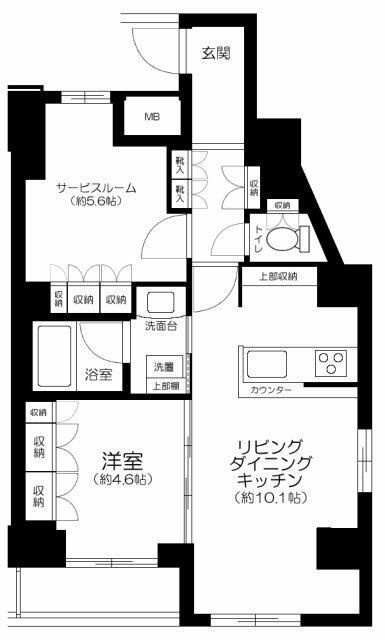 ルクシェール王子の間取り|間取りです。
