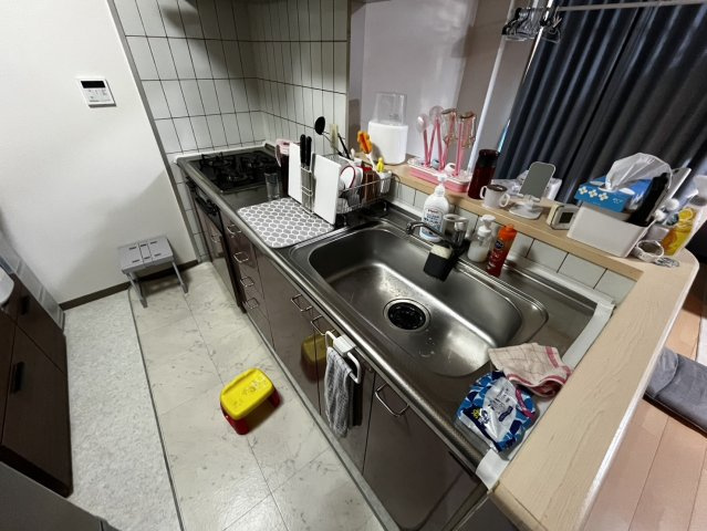 グリーンスクエア榛原駅前Ⅱ番館のキッチン